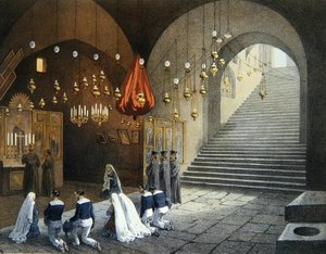 Le tombeau de la Vierge Marie à Éphèse près d