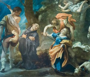 Martyr de saint Placidus, Flavia, Eutychius et Victorinus, vers 1524 - (c.1489 1534) Correggio