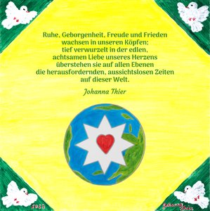 Ruhe, Geborgenheit, Freude und Frieden - Version 2 - Johanna Thier