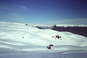 Neige dans les Alpes