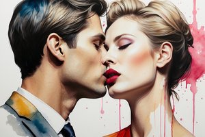 Baiser Pop Art W51