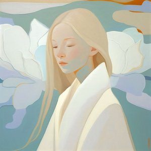 Portrait abstrait d
