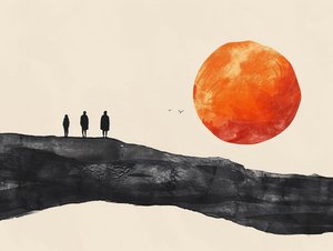 Esquisse minimaliste d
