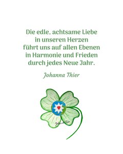 Un porte-bonheur pour tous les habitants de la planète - version 1 - Johanna Thier
