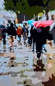 La foule des villes - Mavet