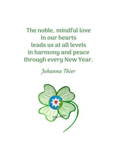 Un porte-bonheur pour tous les humains de ce monde - Version 1 - Johanna Thier