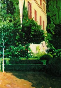 Jardin de Monforte - Peinture valencienne