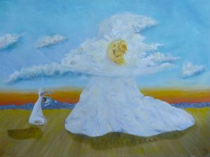 Paysage avec un nez - 
