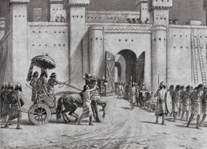 La capture de Damas par Teglath-Phalasar IV, 732 av. J.-C. - A.C. Weatherstone