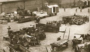 Le 2e bataillon du Royal Sussex Regiment, Belfast, Irlande, 1907 - AE Brown