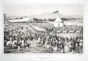 Couronnement du général Faustin Soulouque (c.1785-1867) comme empereur d