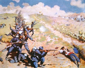 Les Autrichiens attaquent les troupes monténégrines
