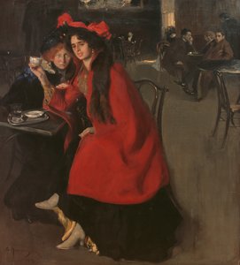 Dans un café, 1902