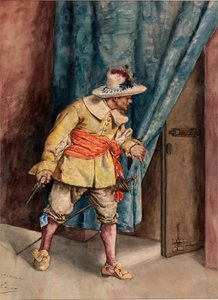 Mousquetaire en garde, n.d.