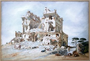 Phase de la prise du navire. République romaine - A. Cicconetti