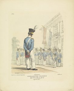 Musicien en uniforme complet - A. Courtois