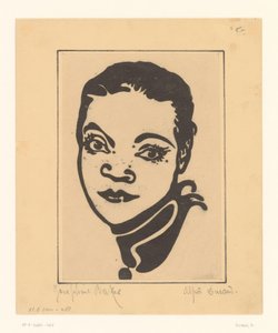 Portret van Josephine Baker