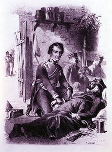 Paul Broussais soignant les malades - A. Duruy