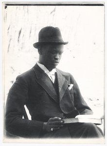 Sekhome, fils de Khama, vers 1910