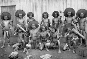 Indigènes des îles Tanimbar, Indonésie