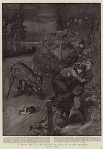 Une évasion étroite, le Monarque des Highlands en route pour la guerre - A. G. Small