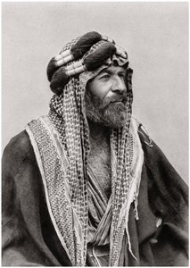 Un cheikh arabe, Irak, 1925