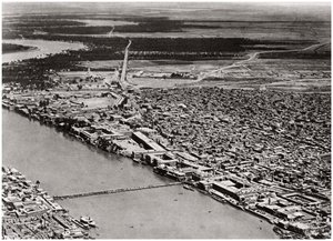 Bagdad depuis un avion, Irak