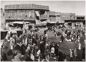 Le marché Suq al Dijaj, Bassora, Irak