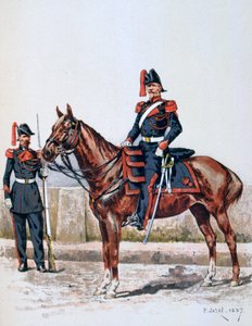 Garde républicaine parisienne, 16 mai 1848 - 1er février 1849 - A. Lemercier