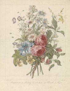 Bouquet, modèle pour broderie