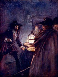 Des hommes sévères avec des épées dégainées se sont refermés sur lui, 1605, 1905