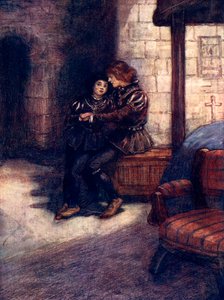 Les jours semblaient très longs et monotones pour les deux petits garçons, vers 1483, 1905