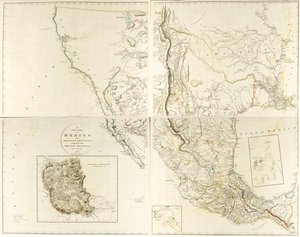 Nouvelle carte du Mexique et des provinces adjacentes