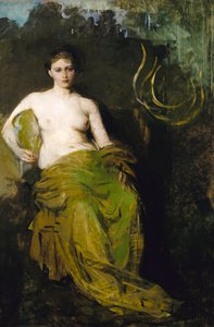 Figure à Moitié Drapée - Abbott Handerson Thayer