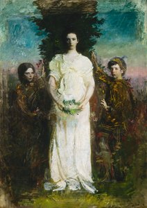 Mes enfants Mary, Gerald, et Gladys Thayer, vers 1897