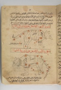 Kitab suwar al-kawakib al-thabita Livre des Images des Étoiles Fixes, Iran, fin du 15ème siècle