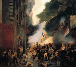 Épisode de la Révolution de 1830, Jour de Juillet : Attaque de la caserne de la rue de Babylone le 29 juillet