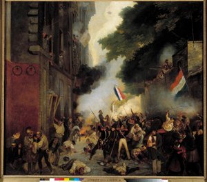 Épisode de la Révolution de 1830, Jour de Juillet : Attaque de la caserne de la rue de Babylone le 29 juillet