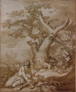 Jean-Baptiste dans le désert - Abraham Bloemaert