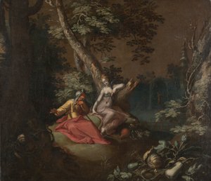 Paysage avec Vertumne et Pomone