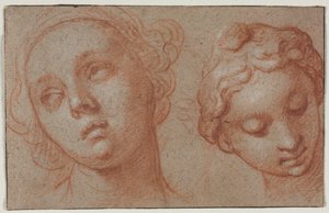 Deux Têtes Féminines