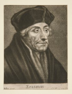 Érasme de Rotterdam - Abraham Blooteling