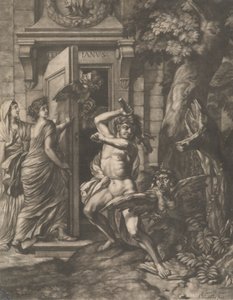 Hercule devant le temple de Janus
