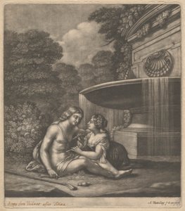 Berger et bergère - Abraham Blooteling