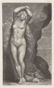 Andromède enchaînée au rocher