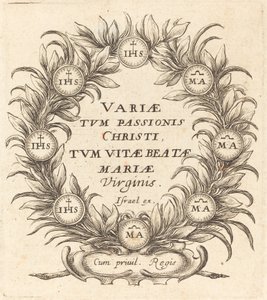 Frontispice pour "Les Mystères de la Passion" de Callot - Abraham Bosse
