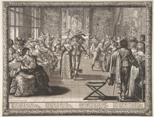 Le Bal - Abraham Bosse