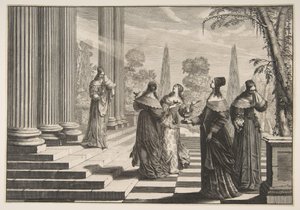 Les Vierges folles rejetées, vers 1635