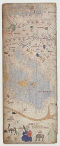Atlas catalan, feuille 7, 1375 - Abraham Cresques
