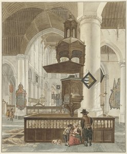 La Grande Église à La Haye - Abraham Delfos
